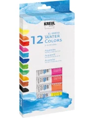 KREUL Set di acquerelli El Greco - 12 x 12 ml