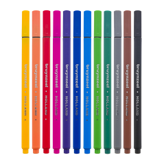 Bruynzeel Fineliners Basic set flomastera - 12 kom