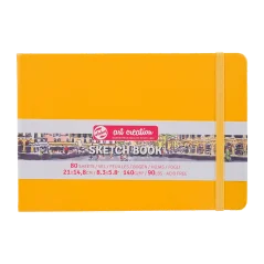Vázlattömb Art Creation 21x15 cm - Golden Yellow