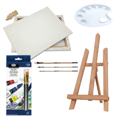 Výhodná umělecká sada START AKRYL