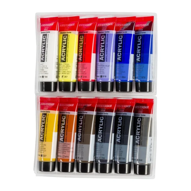 Colori acrilici Amsterdam - set 12 x 20ml - Urban Landscape