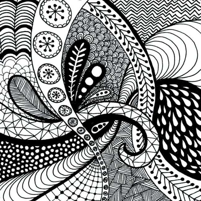 Sada technických pier SAKURA Zentangle Pigma Micron - sada 6 ks