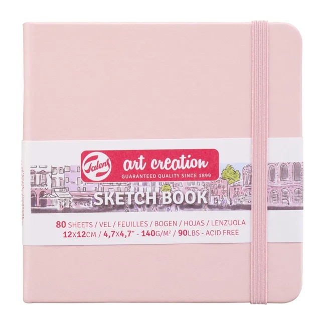 Blocco da disegno Art Creation 12x12cm, 140g, 80 fogli