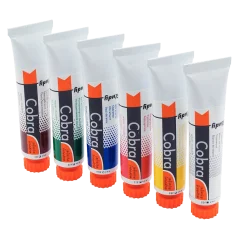 Culori ulei Cobra Study - set de bază 6 x 20 ml