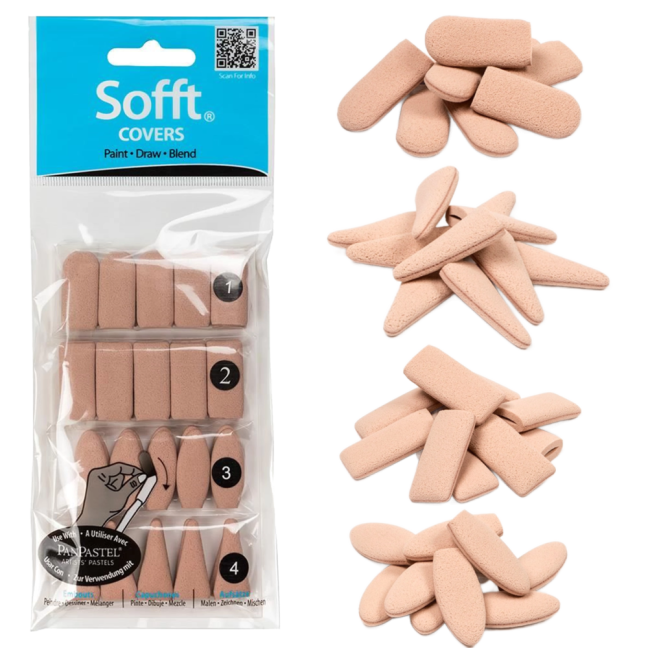 PanPastel sada návlekov pre špachtle – 40 ks