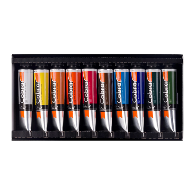 Cobra The Peasants set di colori a olio paesaggio 10 x 40 ml