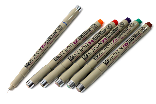 Penna tecnica SAKURA Pigma Micron® Rosa - scegli la dimensione della punta