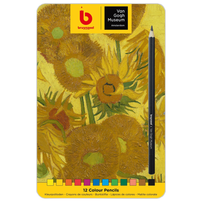 Sada farebných ceruziek Bruynzeel  - sada 12ks - séria Van Gogh Museum