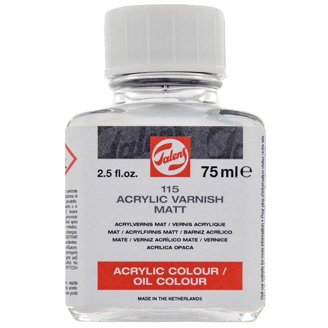 Talens vernice acrilica opaca per acrilico/olio 115 - 75 ml