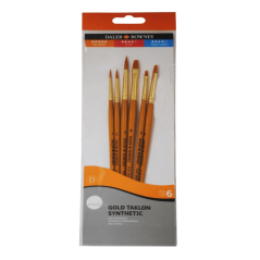 D&R Simply set kistova za akril Gold Taklon sintetička vlakna - 6 komada