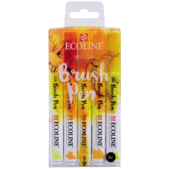 Ecoline akvarel set - Yellow