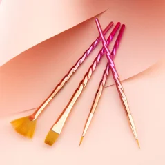 R&L Sada štetcov pre olej/akryl/akvarel MYTHOS – 4 ks