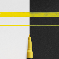 Sakura Permapaque Fine permanentní popisovač - Yellow