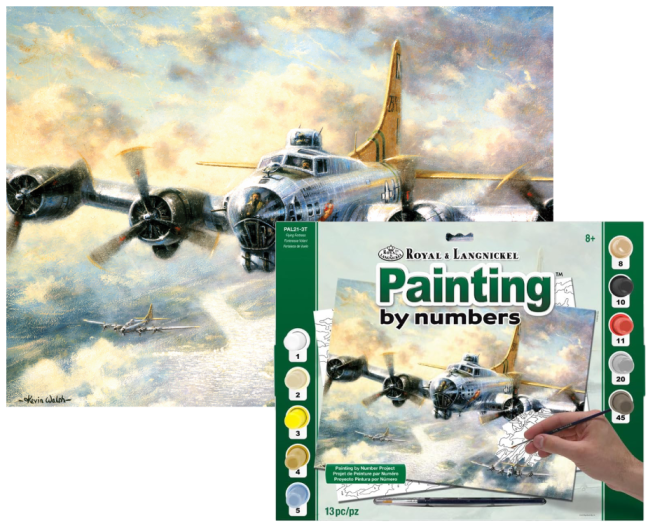 R&L Pittura con i numeri – Flying Fortress