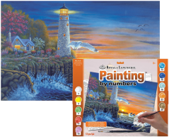 R&L Malování podle čísel – Waterside Lighthouse