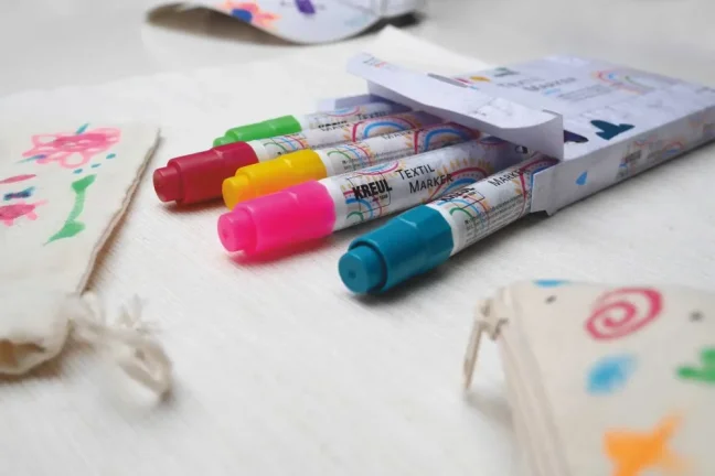 KREUL Set pennarelli per tessuto JUNIOR – 5 pezzi