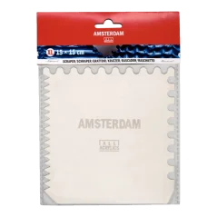 Amsterdam răzuitor metalic XL 15 x 15 cm