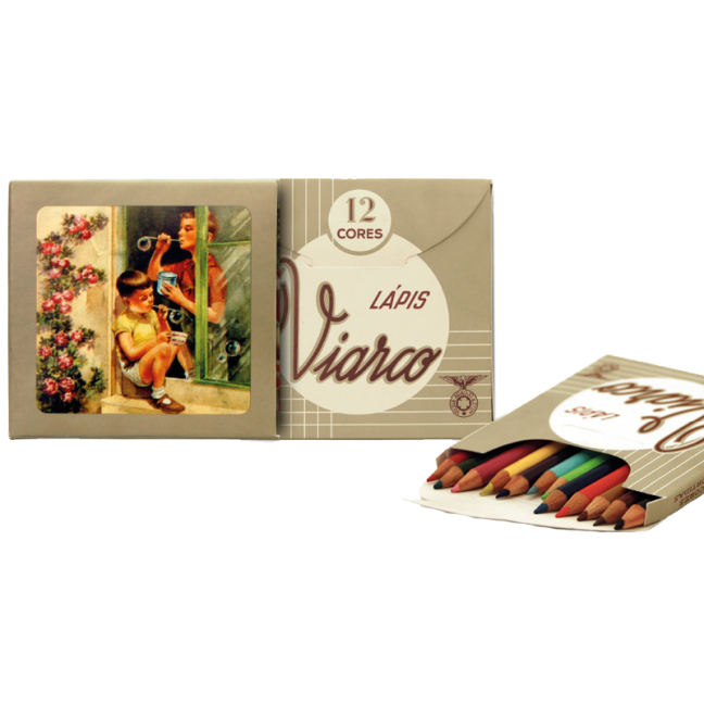 Viarco Matite Colorate KIDS - 12 pezzi