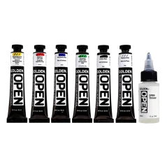GOLDEN Set di Acrilici Open Intro - 6 x 22 ml