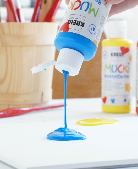 KREUL Colori per bambini MUCKI - 80 ml - KREUL Colori per bambini MUCKI 80 ml: 24114 - Black