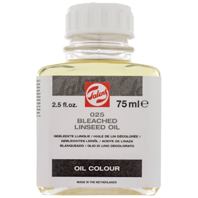 Talens olio di lino sbiancato 025 - 75 ml