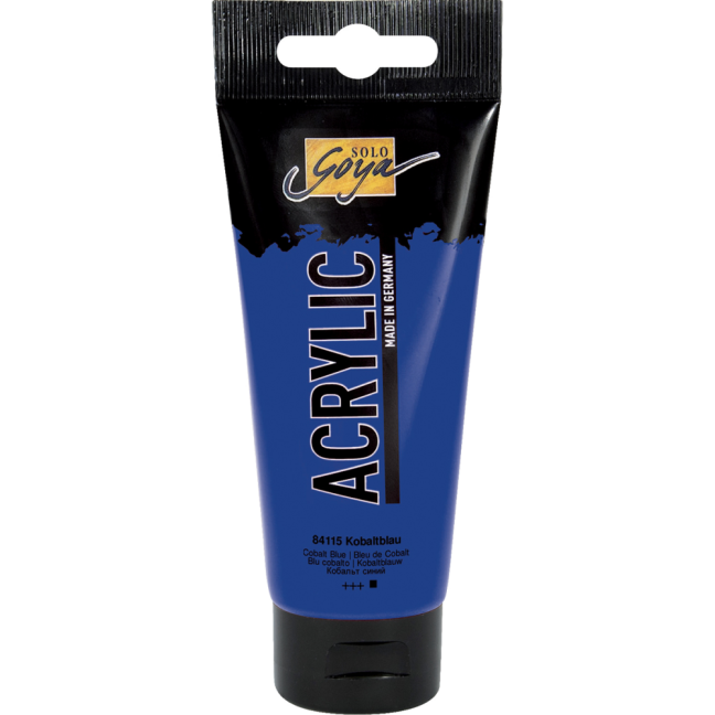 KREUL Colore acrilico Solo Goya – 100 ml - KREUL colore acrilico Solo Goya 100 ml - scegli la tonalità: 84115 -Cobalt Blue