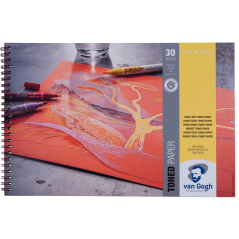 Carta colorata Van Gogh - Rosso Terra - A4, 120g, 30 fogli