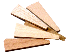 Napínací klínky (sada 8 ks)