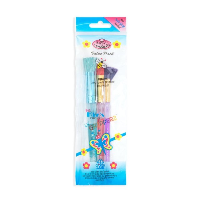 R&L Set di pennelli Big Kids Choice – 3 pz