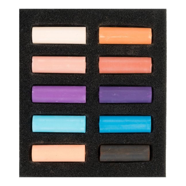 Pastello Secco REMBRANDT - Palette Desert - set di 10 mezzi pastelli
