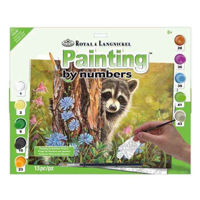 Pittura per numeri formato A3 - Ammiratore segreto