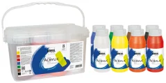 KREUL Set de vopsele acrilice SOLO GOYA - 8 x 750 ml
