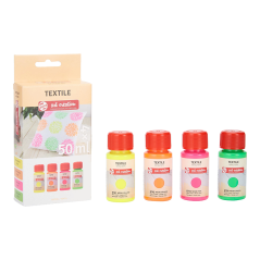 Art Creation Textile set Neon 4 x 50 ml