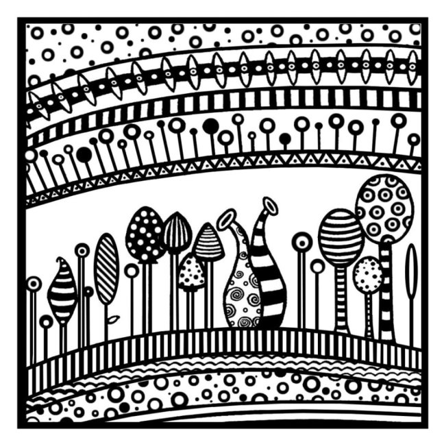 CERNIT texture in polimero - scegli il tuo motivo - CERNIT polimero: 18 - Harmony