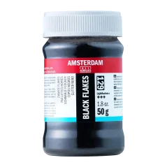 Amsterdam crni gliter – 50 g