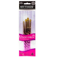 R&L Sada štetcov pre olej/akryl/akvarel MYTHOS – 4 ks