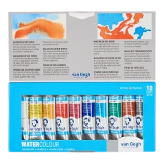 Akvarel boje Van Gogh - set 10 x 10 ml tube