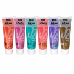 Pébéo Studio Acrylics 100 ml – speciális színek
