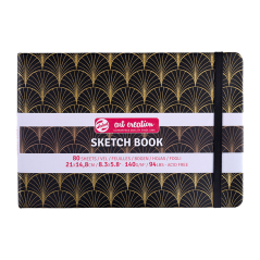 Blok na skicování Art Creation 21x15cm - Art Deco