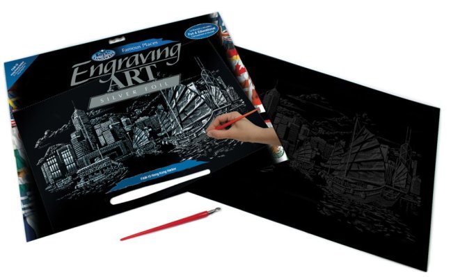 R&L Disegno da grattare – Hong Kong