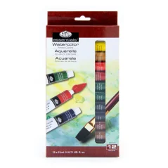 Sada akvarelových farieb Royal & Langnickel - 12 x 21 ml