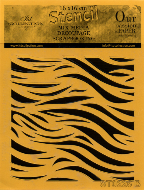 Šablóna z fólie - ORNAMENTY 10