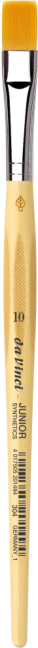 daVinci JUNIOR pennelli piatti - serie 304 - scegli la misura - Seleziona la misura del pennello Da Vinci: 10