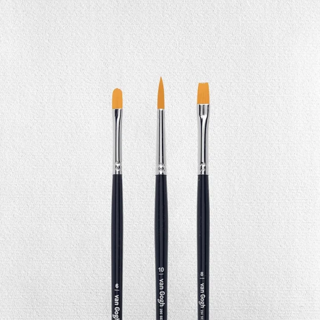 Pennelli per olio e acrilico Van Gogh 294/295/296