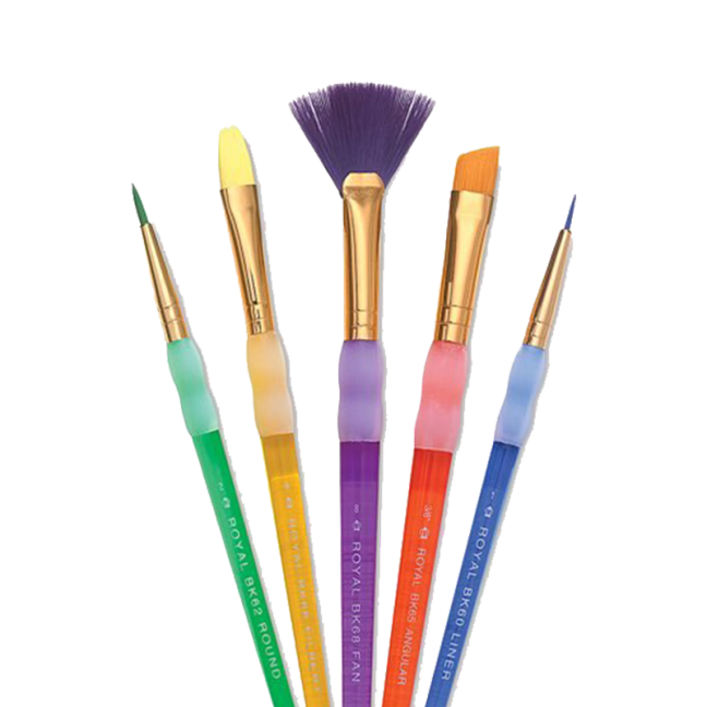 R&L Set di pennelli Big Kids Choice – 5 pz