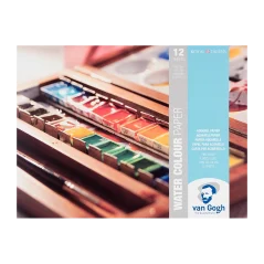 Bloc pentru culori acuarelă Van Gogh 30x40cm, 300g, 12 de foi