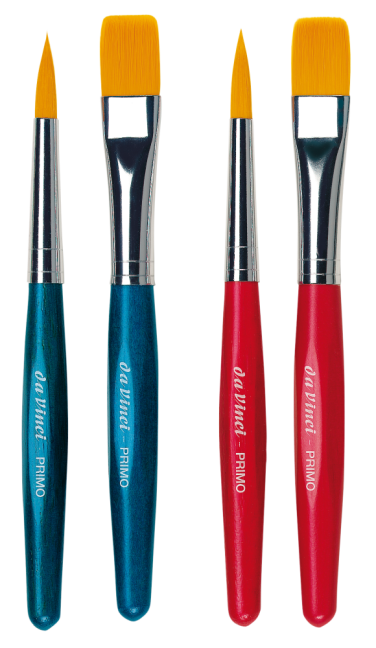 daVinci PRIMO pennelli rotondi per bambini - serie 353 - scegli il colore - Seleziona la misura del pennello Da Vinci: Blue