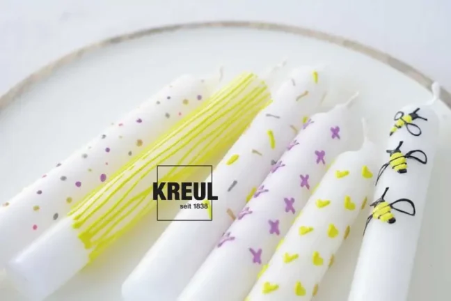 KREUL CANDLE PEN penna per decorare candele - KREUL CANDLE PEN: 49713 - Silver