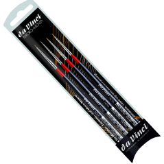 Sada štětců Da Vinci MICRO-NOVA 4ks - série 4270