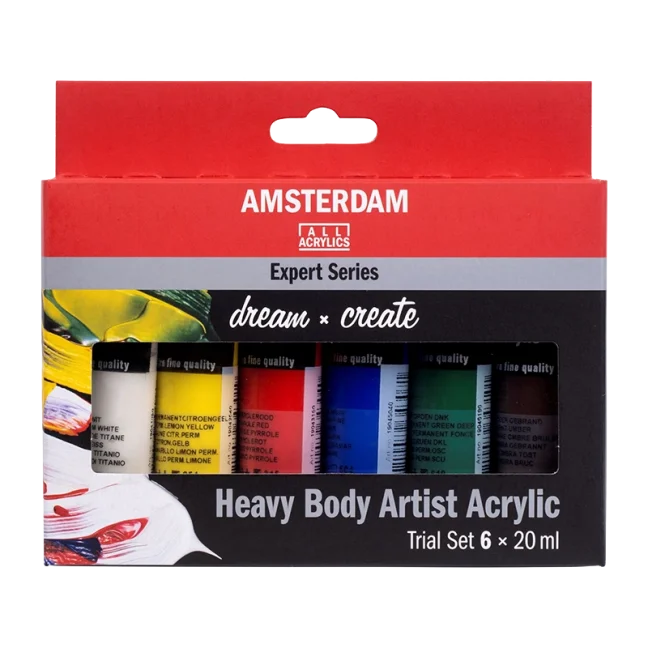 Amsterdam Expert Series színkészlet - Trial set - 6x20ml
